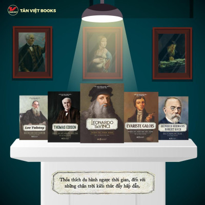 Sách - Thomas Edison - Thiên Tài Bắt Đầu Từ Tuổi Thơ - Kể Chuyện Cuộc Đời Các Thiên Tài - Tân Việt Books