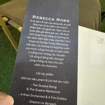 Combo 2 cuốn: ĐỐI THỦ SIÊU PHÀM, LỜI THỀ TÀN NHẪN - Rebecca Ross - Nguyễn Ngọc Hoàng Mai dịch - Nhã Nam