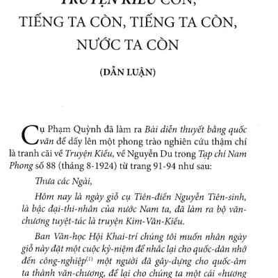 Tự Sự Truyện Kiều - Qua 20 Bản Tổ Và Bài Bản Nhạc Tài Tử Việt Nam