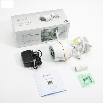 Camera IP Wifi hồng ngoại EZVIZ C3TN 2MP FHD 1080P Mẫu mới 2022 - Camera ngoài trời chuẩn nén H265, tích hợp mic thu âm, hỗ trợ thẻ nhớ lên 256G, hàng chính hãng