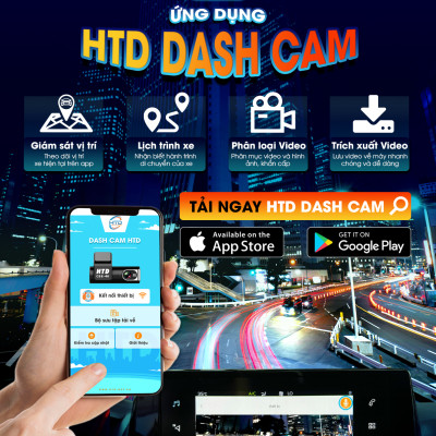 Camera Hành Trình HTD C22-4K - Hàng chính hãng