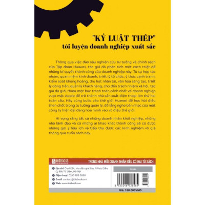 Sách - Kỷ Luật Thép Tôi Luyện Doanh Nghiệp Xuất Sắc