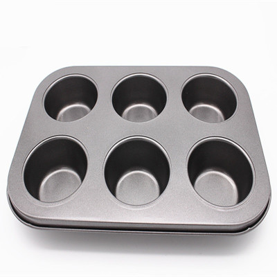 Khuôn Nướng Bánh Chống Dính 6 ô  DRU - Hàng Chính Hãng