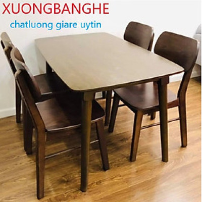 Freeship bộ bàn ăn PLC 4 ghế. HCM Biên Hòa Bình Dương