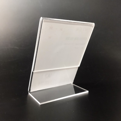 Kệ mica 1 mặt Enter F04-P 75x100mm A7 đứng, Kệ menu chữ L, Khung thông tin sản phẩm, Khung bảng giá, Kệ trưng bày để bàn