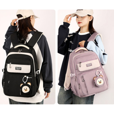 Balo thời trang phong cách Hàn Quốc dày dặn chống thấm nước dùng cho đi học, đi chơi - BEE GEE – BLTT9161