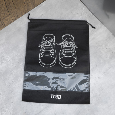 Túi đựng giày dép dây rút TRIP gấp gọn tiện dụng