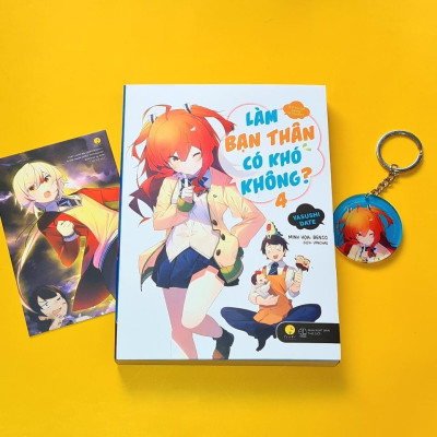 Sách - Làm Bạn Thân Có Khó Không - Tập 4 - Yasushi Date - AZ Việt Nam
