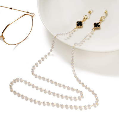 Dây đeo gọng kính cỏ 3 lá đen may mắn quà tặng đặc biệt team 4 mắt phụ kiện kính thời trang siêu hot