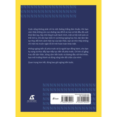 Sách - Không Ngừng Tiến Về Phía Trước - AZ Việt Nam