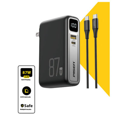 Pin sạc dự phòng PISEN PRO Super High Power Box 10.000mAh 87W (TS-D319)- Hàng Chính Hãng - Bảo hành 12 tháng