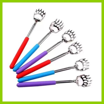 (Hàng New) Cây Gãi Lưng Hợp Kim Hình Móng Tay Gai Gãi Đã Ngứa Loại Tốt Có Thể Thu Gọn Kéo Dài 60cm Bất Kỳ Đâu Loại Tốt