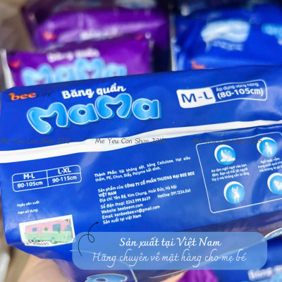 Băng Vệ Sinh Dạng Quần, Băng Quần MAMA Mềm Mỏng, Thấm Hút Cho Phụ Nữ/ Mẹ Sau Sinh -Hàng VN