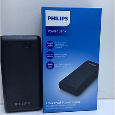 Sạc dự phòng Philips DLP1720 20.000 mAh - Hàng Chính Hãng