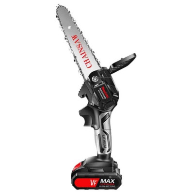 Máy Cưa Xích Điện Mini 6 Inch 3000W Kèm Pin cưa Gỗ Tỉa Cưa Một Tay Khai Thác Vườn Dụng Cụ Điện