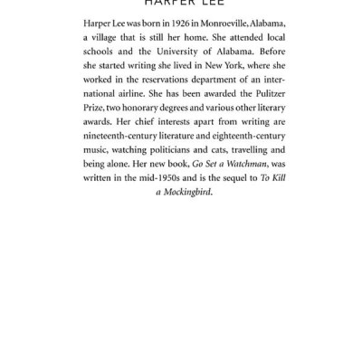 To Kill A Mockingbird