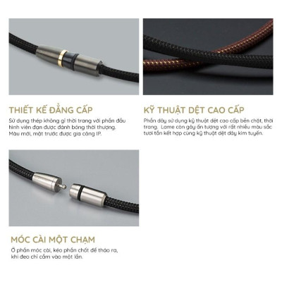 Vòng cổ Phiten rakuwa mg bullet TG738053/TG738153/TG805053/TG805153