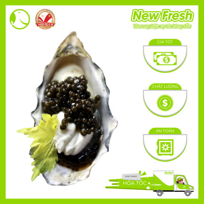 [GIAO NHANH HCM] Trứng Cá Tầm Caviar de Đuc Nga Cao Cấp - Hộp 30Gr