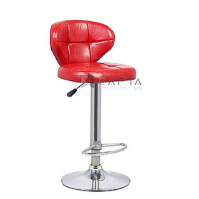 Ghế quầy bar bọc nệm chân thép tăng giảm độ cao CB2243-P Nội thất Capta