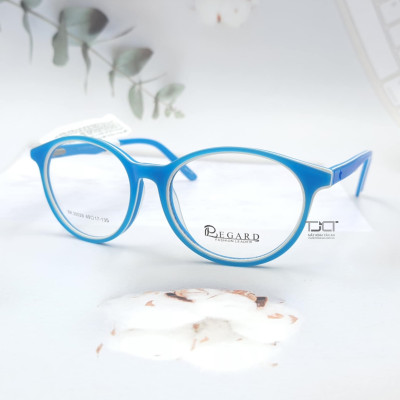 GỌNG KÍNH CẬN PHOM TRÒN, THỜI TRANG DÀNH CHO TRẺ CHÍNH HÃNG REGARD RK30029