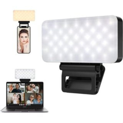 Đèn F8 cao cấp hỗ trợ ánh sáng 3 màu cơ bản quay video chụp ảnh, có kèm phụ kiện gắn thiết bị - Hàng chính hãng