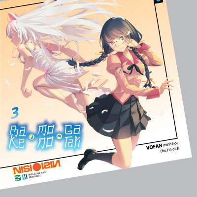 BAKEMONOGATARI 3 - Bản Thường Ver A: Standee Bập Bênh + Postcard Nhựa