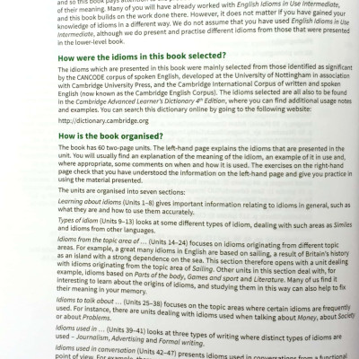 English Idioms In Use Advanced Book With Answers (Vocabulary In Use)