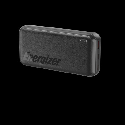 Sạc dự phòng Energizer 20,000mAh 3.7V Li-Polymer UE20055PQBK, bảo hàng 24 tháng 1 đổi 1 - Hàng chính hãng