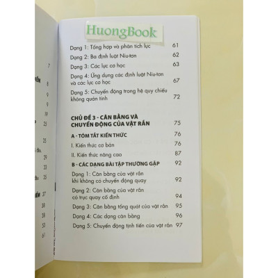 Sách - Sổ Tay Kiến Thức Vật Lí Trung Học Phổ Thông (ML)