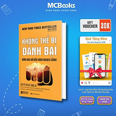 Sách - Không Thể Bị Đánh Bại - Đừng Bao Giờ Đầu Hàng Nghịch Cảnh - MCBooks