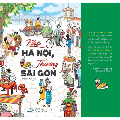 Sách - Nhớ Hà Nội, Thương Sài Gòn - AZ Việt Nam