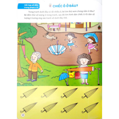 Bóc Dán Hình Thông Minh Phát Triển Khả Năng Tư Duy Toán Học IQ EQ CQ (4-5 Tuổi) -  188 Sticker (Quyển 1)