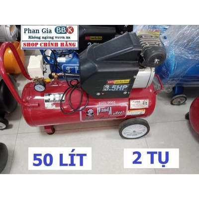 Máy nén khí PANDA 30L ,50L - 3.5HP chính hãƞg, Chuyên dùng công trình, BH 12 Tháng ,100% Dây đồng