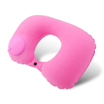 [Quà tặng ngẫu nhiên không bán] Gối bơm hơi tự động có thể gấp gọn khi đi du lịch