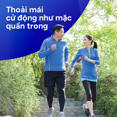 Tã quần người lớn Confidence Slim&Fit mỏng nhẹ vừa vặn size M gói 16 miếng