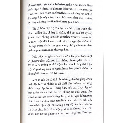 Tủ Sách Tâm Linh Thế Kỷ - Bốn Cấp Độ Chữa Lành - Vanlangbooks