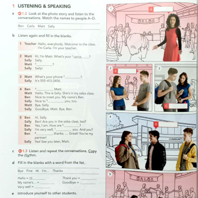 American English File: Level 1: Students Book With Online Practice - 3rd Edition