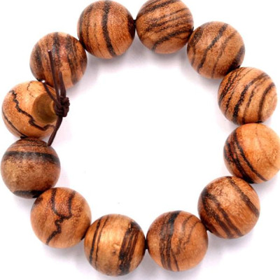 Vòng tay chuỗi hạt gỗ huỳnh đàn 20 ly (	24 cm)