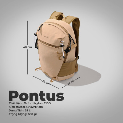 Balo Thể Thao Laptop 15.6 inch KINGBAG Pontus - Hàng Chính Hãng