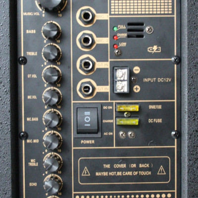 Loa Kéo Di Động Karaoke Bass 50 Daichipro DCP-18A (1200W) 5 Tấc - Chính Hãng