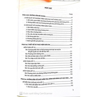 Sách - Hướng dẫn dạy học môn Toán THPT theo CT GDPT 2018 - NXB Đại học Sư phạm