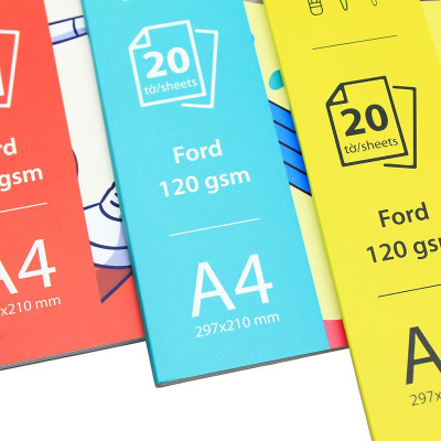 Tập Vẽ A4 - 40 Trang 120gsm - The Sun - Sắc Màu Nhí