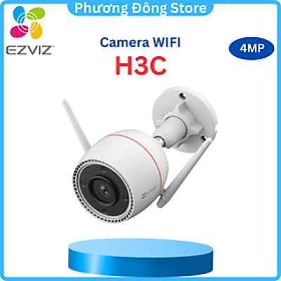 Camera Wifi Ezviz Ngoài Trời AI thông minh, màu ban đêm, H3C 4MP 2K - Hàng chính hãng