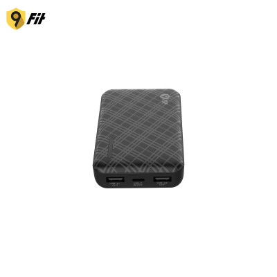 Sạc dự phòng 9FIT Lite 10,000mAh /3.7V Li-Polymer - 9PL10K03B, hỗ trợ sạc nhanh - Hàng chính hãng