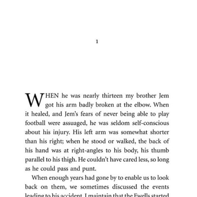 To Kill A Mockingbird