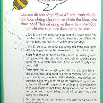 Họa Sĩ Tí Hon - Learn To Draw...   Flower Garden! - Nào, Ta Cùng Học Vẽ… Khu Vườn Hoa!