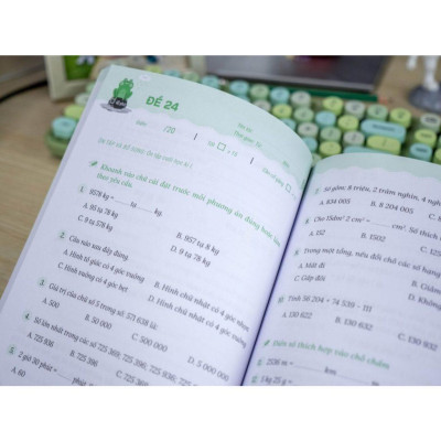 Sách - 50 Đề Tăng Điểm Nhanh Toán Lớp 4 - MCBooks