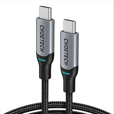 Cáp Sạc Choetech XCC-1002 Nhanh 100W Type C to Type C Dài 1.8M (hàng chính hãng)