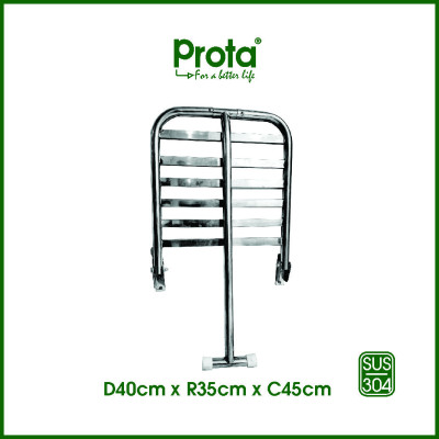 [CHÍNH HÃNG] Ghế gắn tường gấp gọn chống trượt inox 304 Prota - Bảo hành 36 tháng