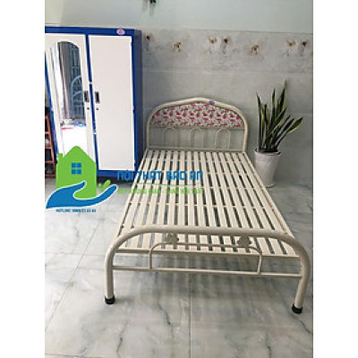 Giường sắt đơn giản nhiều kích thước từ 0,8 đến 1m8 mẫu 11 - Bảo An